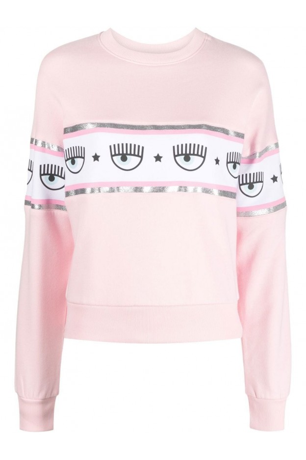 Chiara Ferragni Crew-neck sweatshirt with print 73CBIT11CFT07
