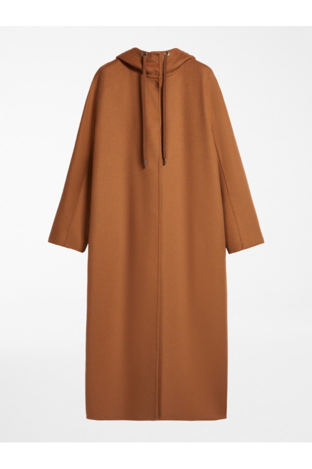 Max Mara Giulia Wool, cashmere and silk camel coat 6016012906048
