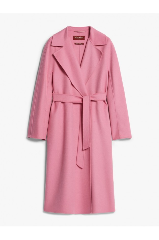 Max Mara Wool, cashmere and pink silk coat 6016032906016