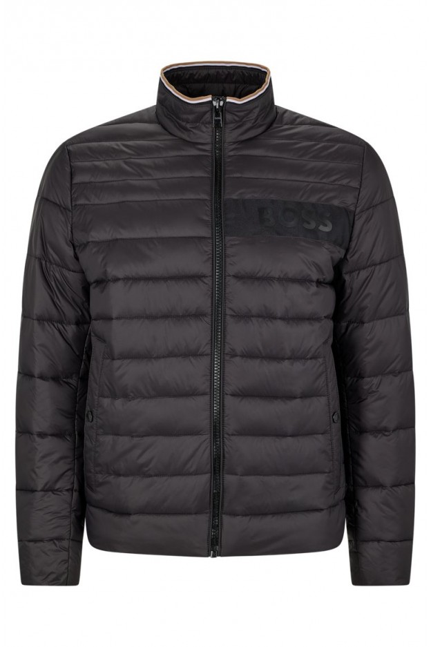 Hugo Boss Water-repellent Padded Jacket with logo 50464308
