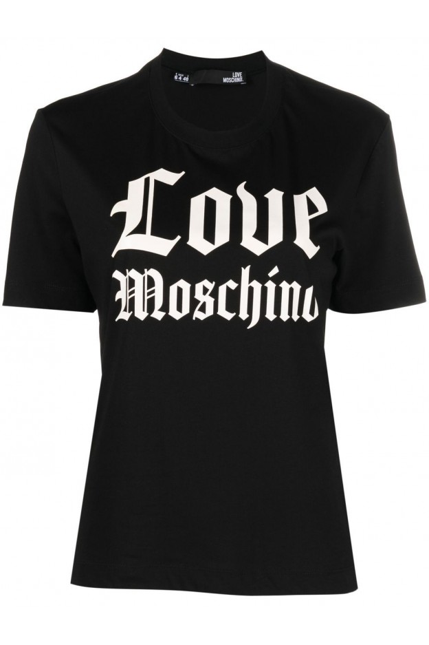 Love Moschino T-shirt con stampa W4H0633M3876