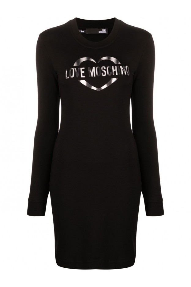 Love Moschino Sweatshirt model dress with print W5C9101E2374