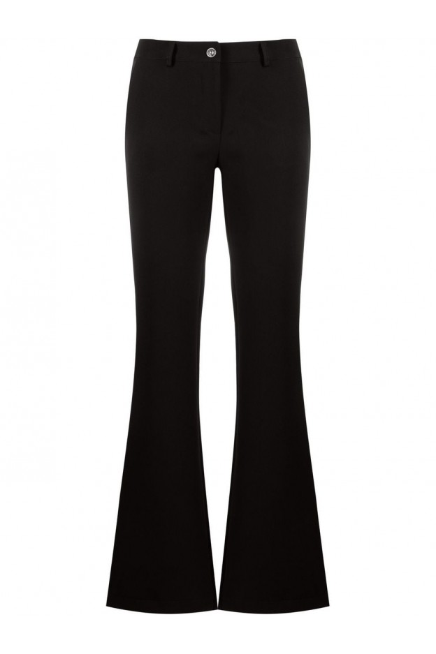 Versace Jeans Couture Mid-waisted flared trousers 73HAA105N0103