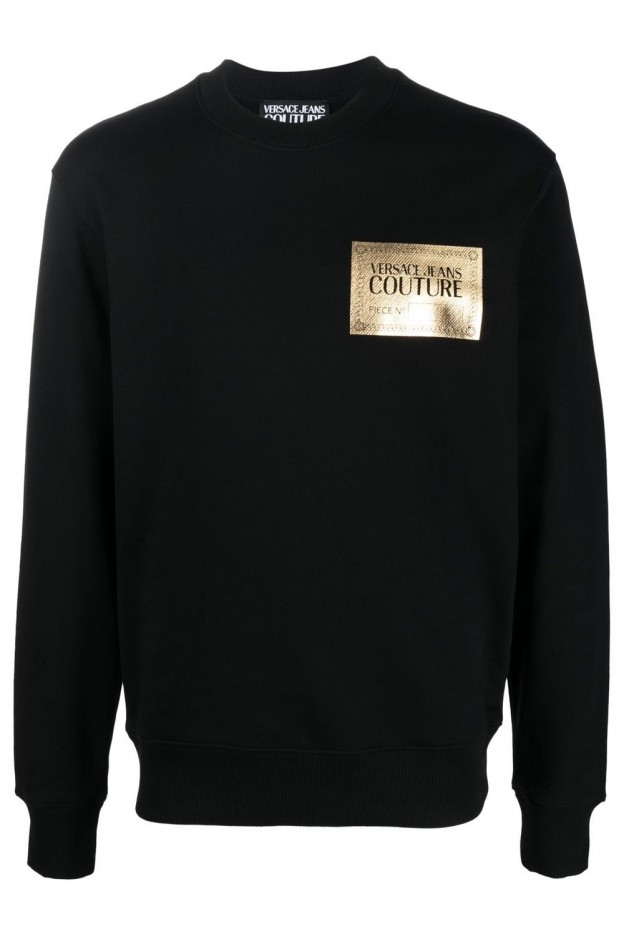 Versace Jeans Couture Crew-neck sweatshirt with logo 73GAIG06CF00G
