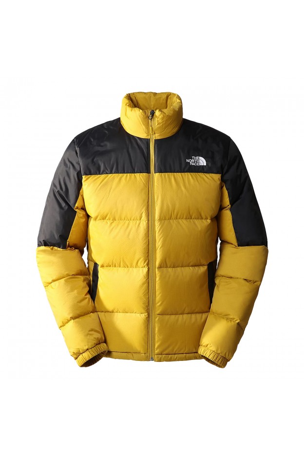 The North Face Diablo Down Hoodie NF04SVKYQR Yellow Black