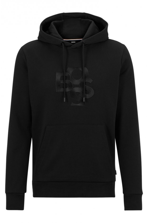 Boss - Hugo Boss French terry hoodie with logo