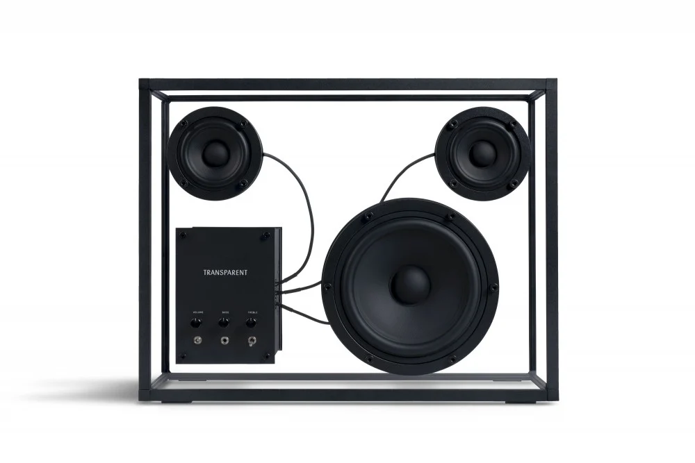Transparent Speaker Black TS-B