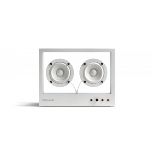 Transparent Small Speaker White STS-W