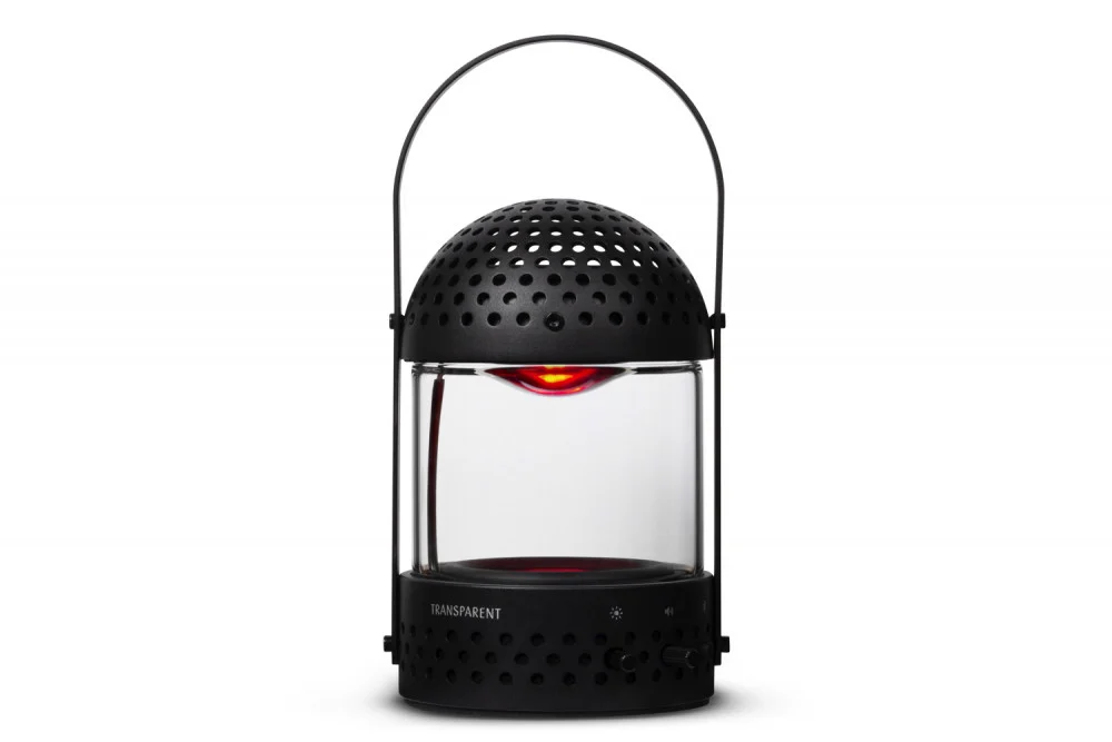 Transparent Speaker Lantern light black LS-B