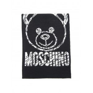 Moschino Sciarpa Orso Con Logo 50200 M563616