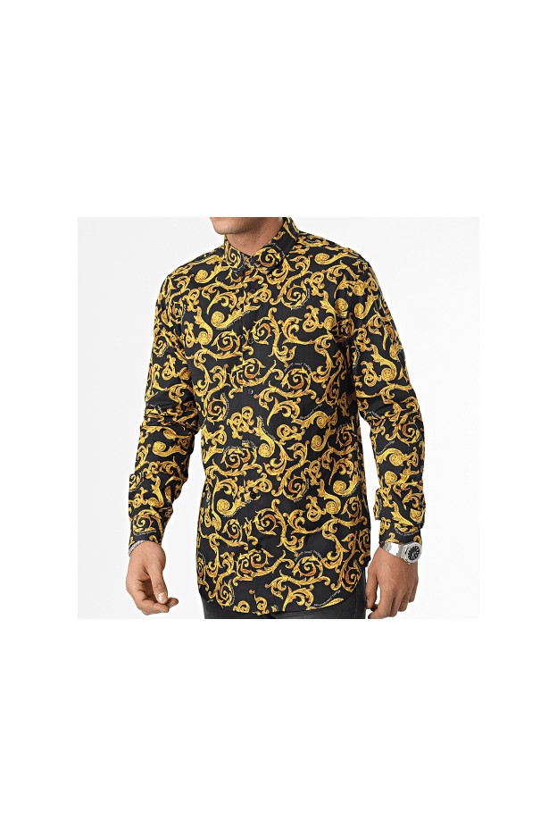 Versace Jeans Couture Shirt with Sketch Couture print 74GAL2S1