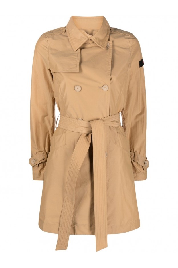 Peuterey double-breasted belted trench coat PED477301191756TORREI