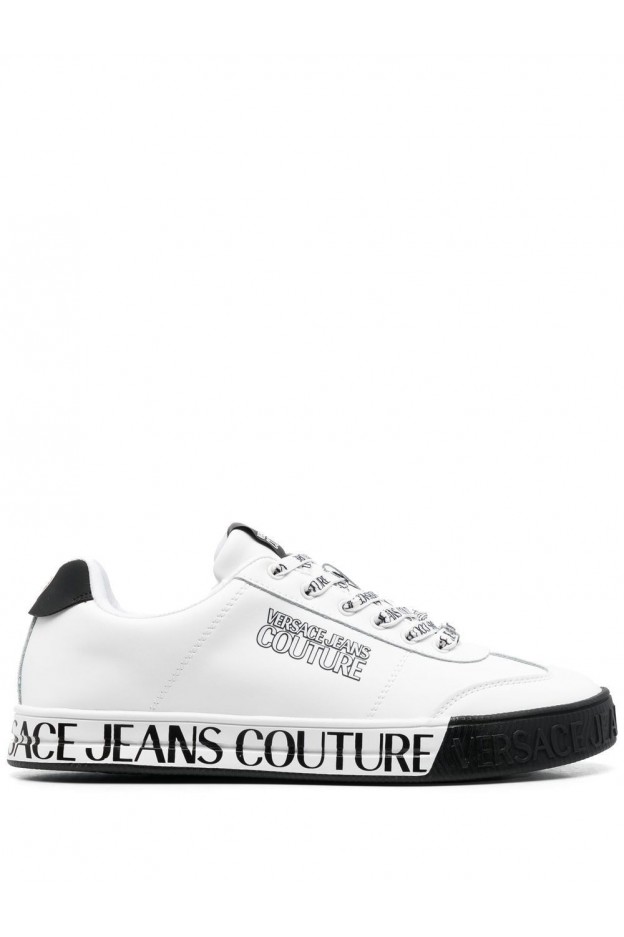 Versace Jeans Couture logo-print low-top trainers 74YA3SK6ZP262
