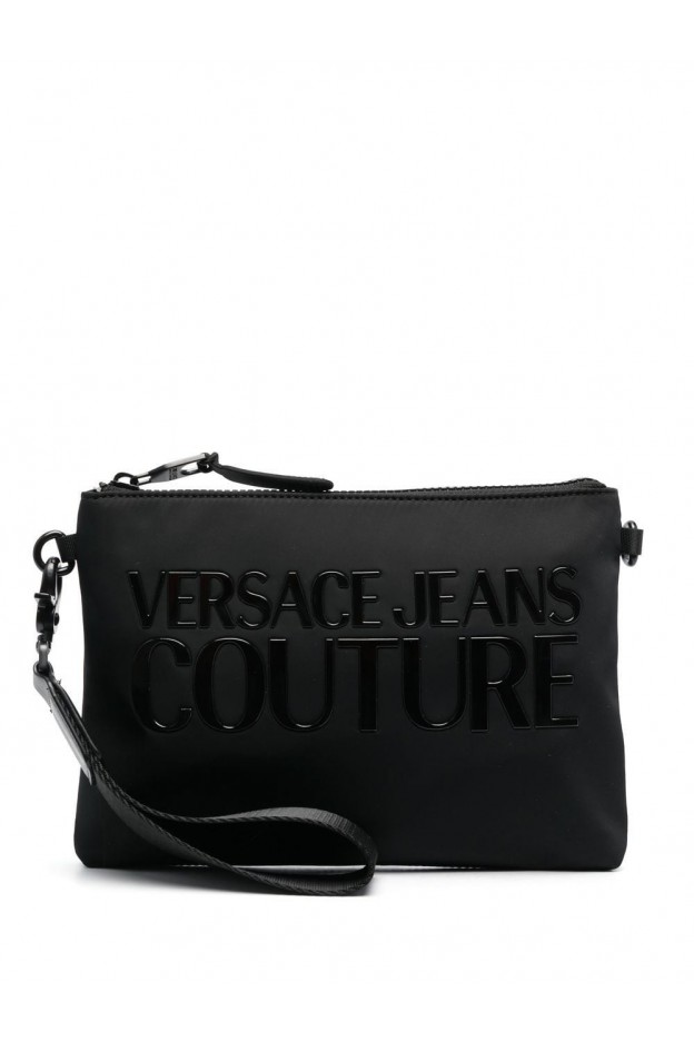 Versace Jeans Couture Clutch con applicazione 74YA4B9AZS394 Nuova Collezione Primavera Estate 2023