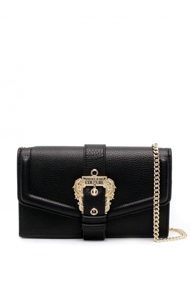 Versace Jeans Couture logo-buckle crossbody bag 74VA5PF6ZS413 Black ...