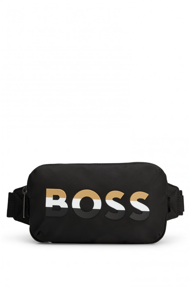 Boss - Hugo Boss Neck Pouch With Signature Balck CATCH 2.0I_WAISTBAG - 50492788