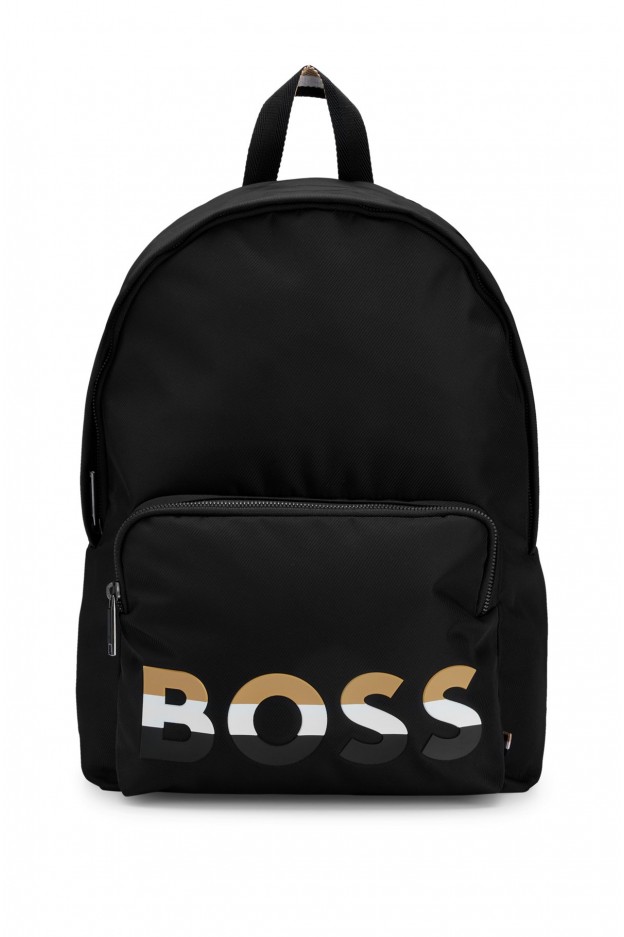 Boss - Hugo Boss Recycled-material backpack with signature-stripe logo ModelloCatch 2.0I_Backp - 50492792