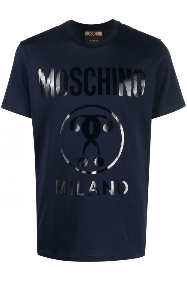Moschino logo-print T-shirt A07032041