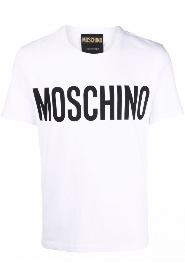 Moschino logo-print short-sleeve T-shirt A07022039