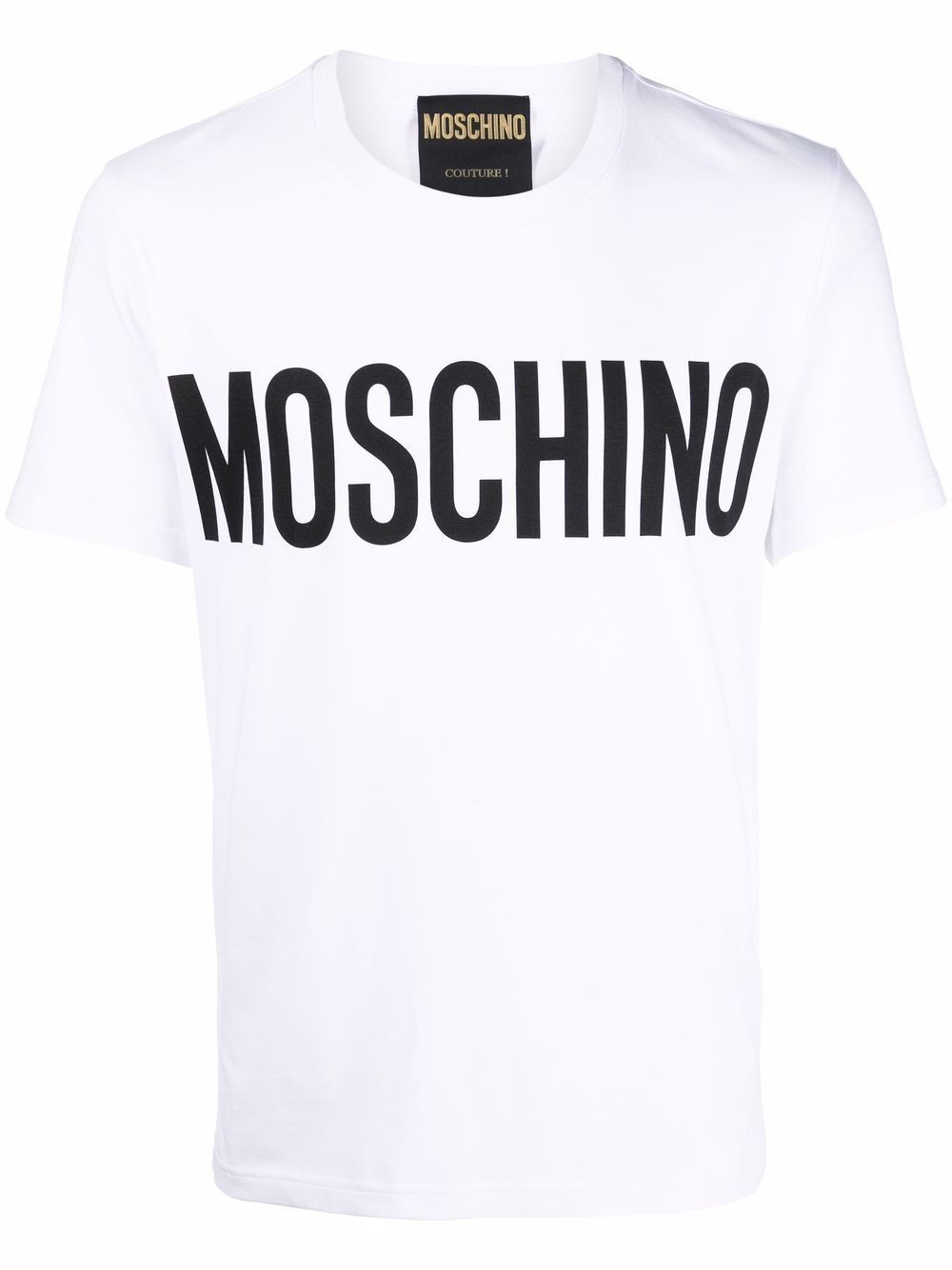 Moschino logo-print short-sleeve T-shirt A07022039