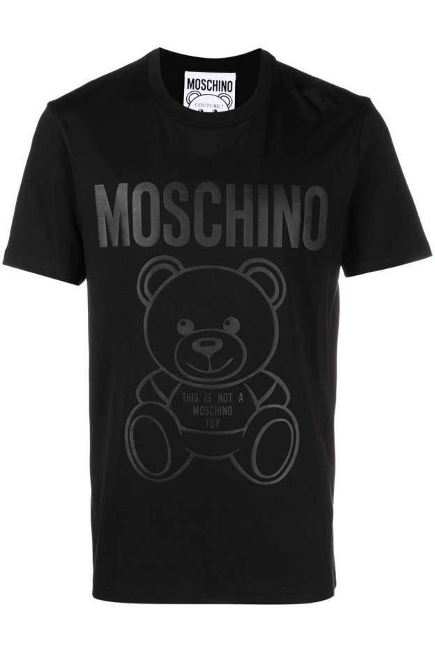 Moschino teddy logo-print cotton T-shirt V07302041