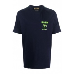 Moschino T-shirt con banda logo A07082041 Nuova Collezione Primavera Estate 2023