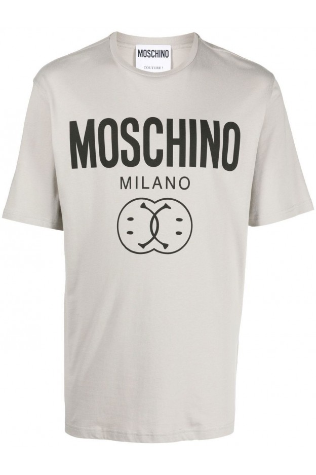 Moschino logo-print short-sleeved T-shirt J07252041