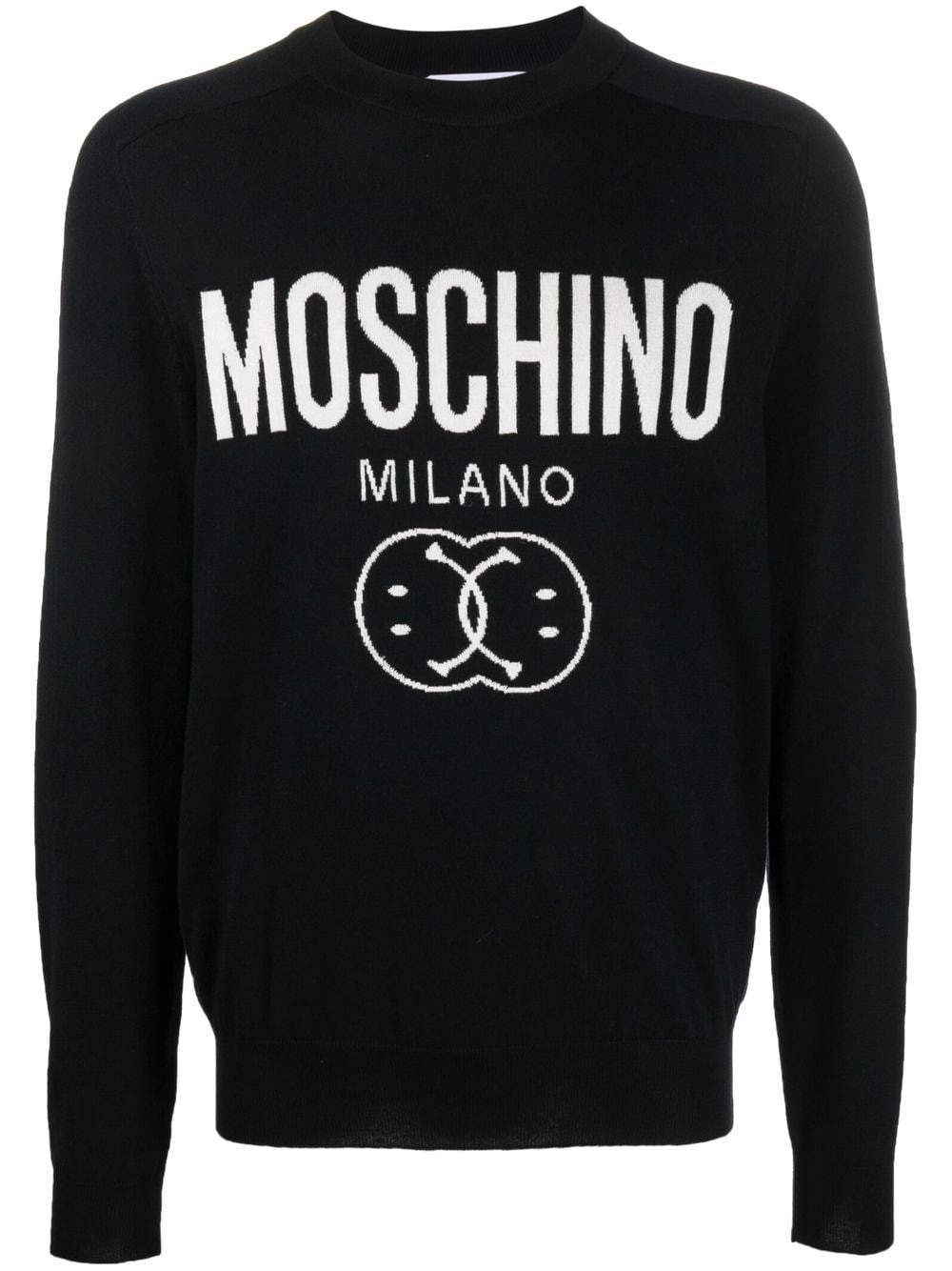Moschino logo-print jumper A09247002