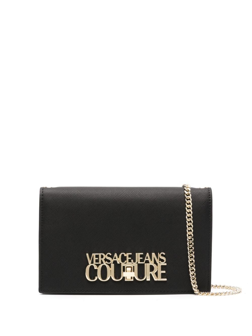 Versace Jeans Couture Borsa a spalla con applicazione 75VA5PL6ZS467 Nuova Collezione Collezzione Autunno Inverno 2023 - 2024