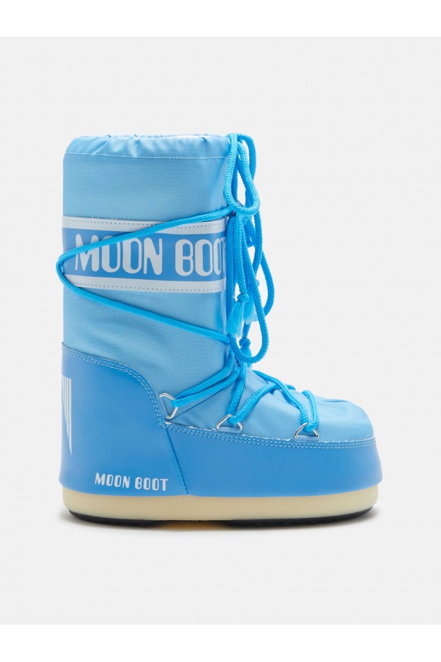 Moon Boot Icon Junior Nylon Azzurro J14004400088 Alaskan Blue