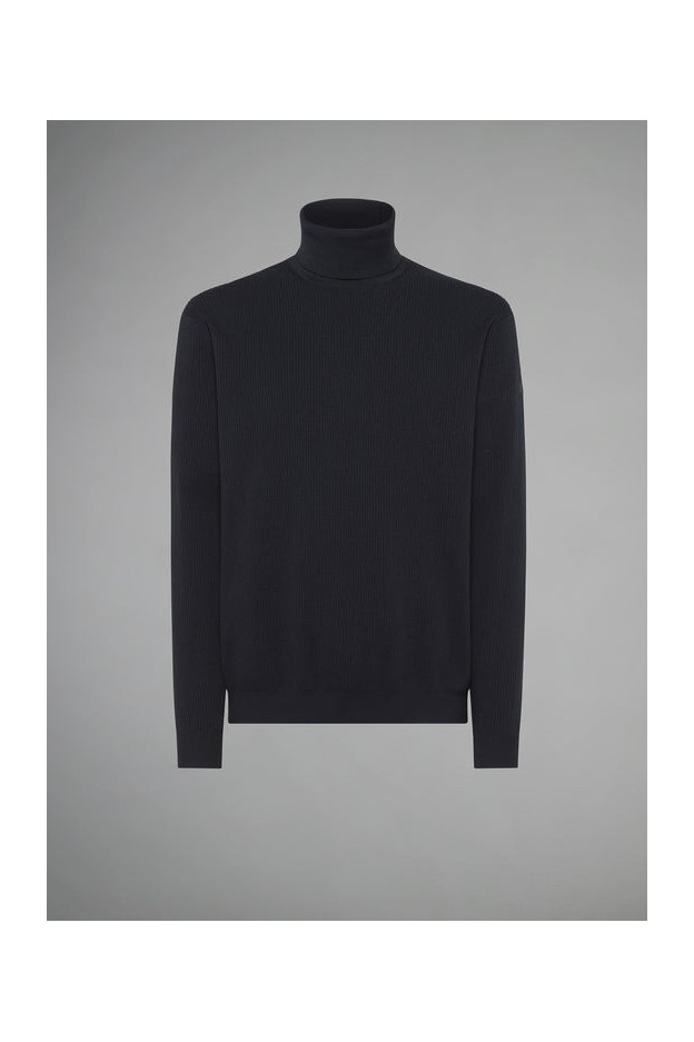 RRD - Roberto Ricci Designs Amos lupin turtleneck knit W23140 010 Black