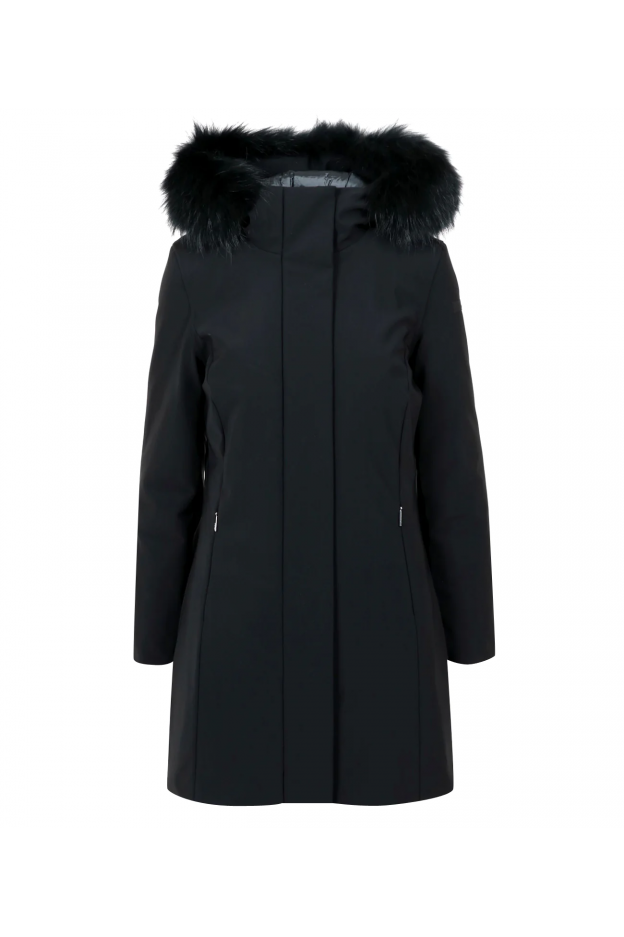 RRD - Roberto Ricci Designs Winter Long Fur W23502FT 10 Black
