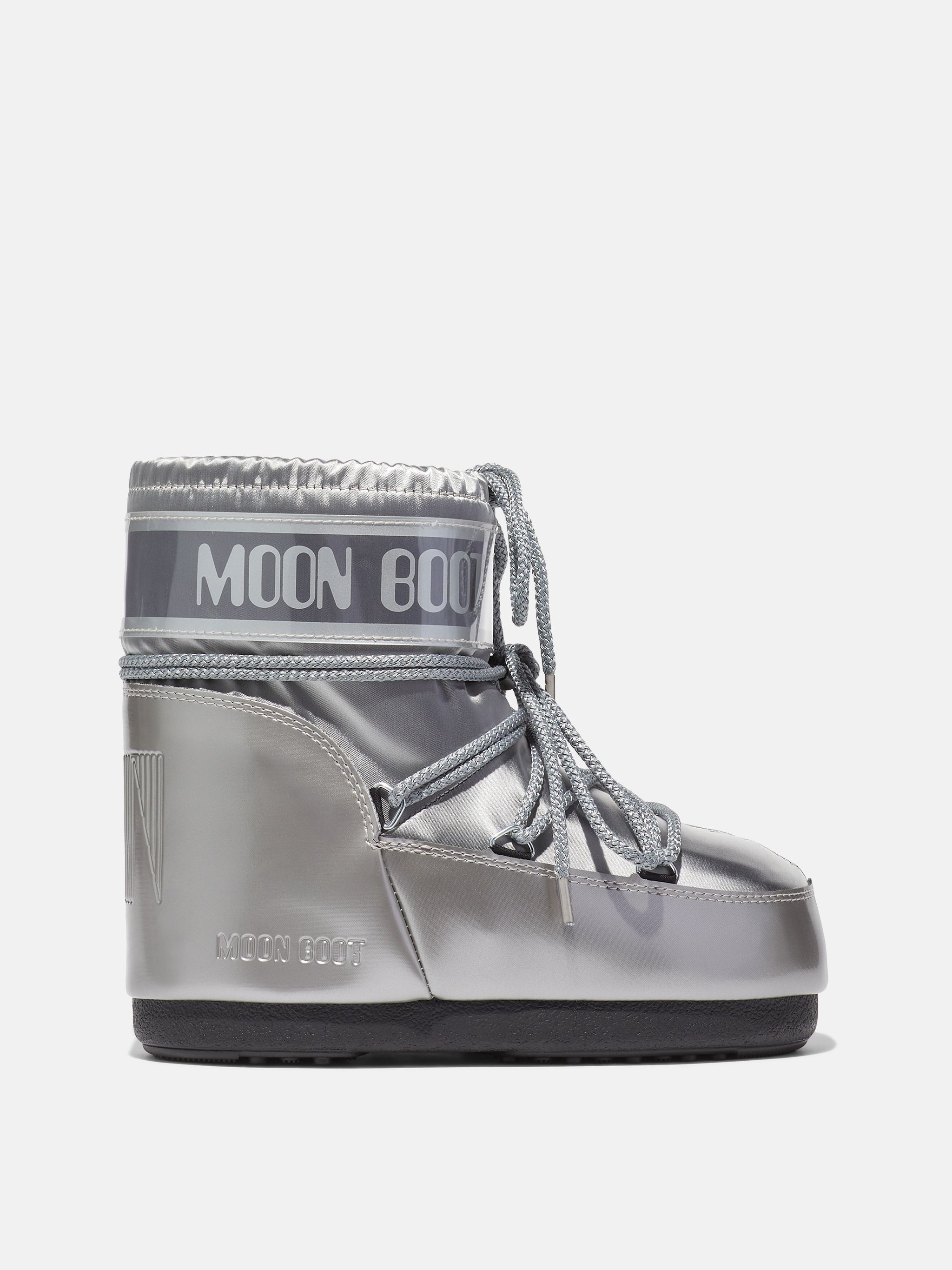 Moon Boot Icon Low Glance Silver 14093500 002