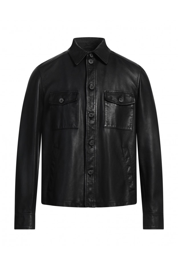 The Jacket Leathers Giubbino Tinta Unita