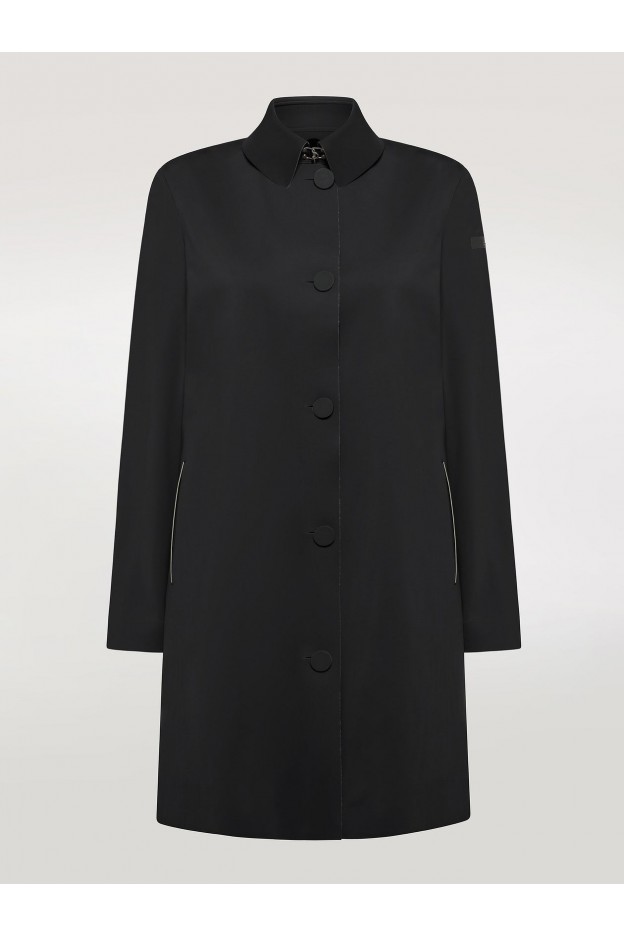 RRD - Roberto Ricci Designs Soft summer coat wom jkt 24502 010 Black - Nuova Collezione Primavera Estate 2024
