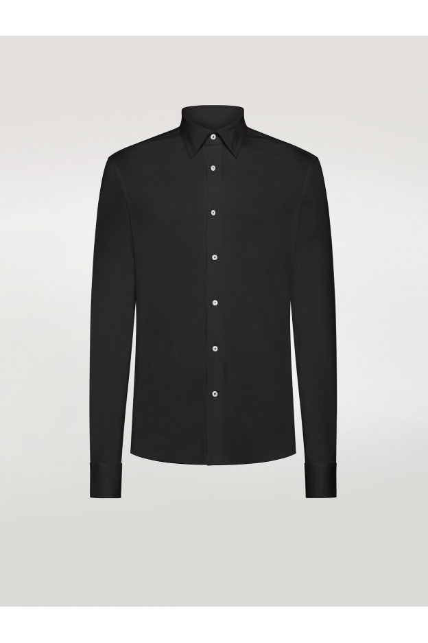 RRD - Roberto Ricci Designs Cupro shirt 24255 010 Black