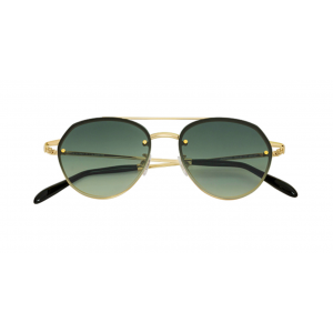 Spektre SORPASSO Gold Glossy / Gradient Green – Flat Lenses SP01AFT - Nuova Collezione 2018