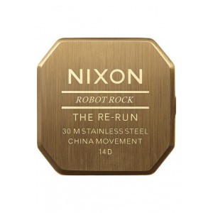 Nixon RE-RUN , 38 .5MM All Gold A158-502-00 - Nuova Collezione 2018