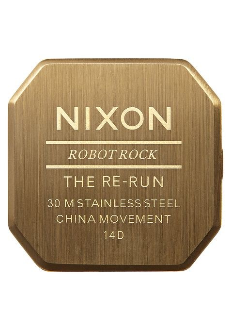 Nixon RE-RUN , 38 .5MM All Gold A158-502-00 - Nuova Collezione 2018