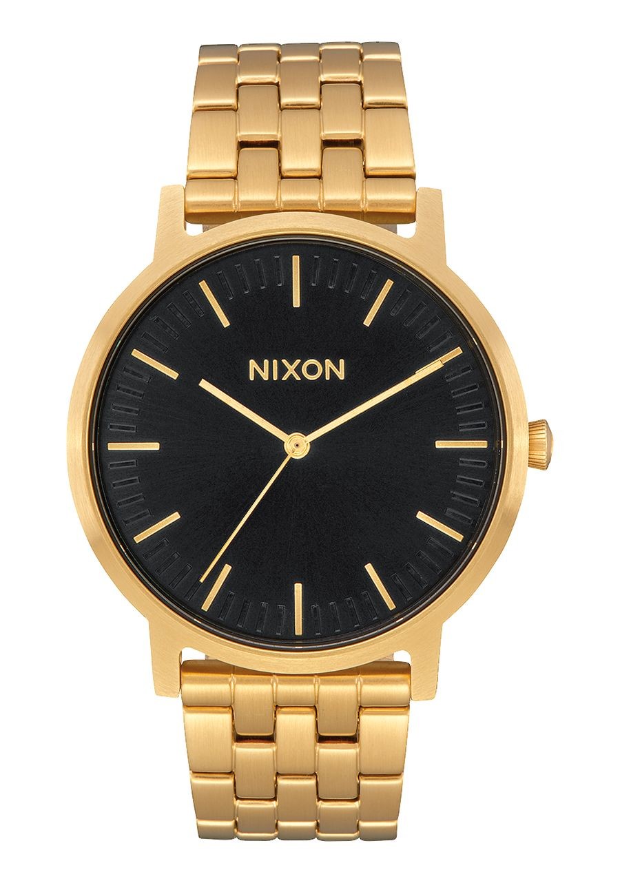 Nixon Porter , 40 Mm All Rose Gold / Black A1057-1932-00 - New Collection 2018