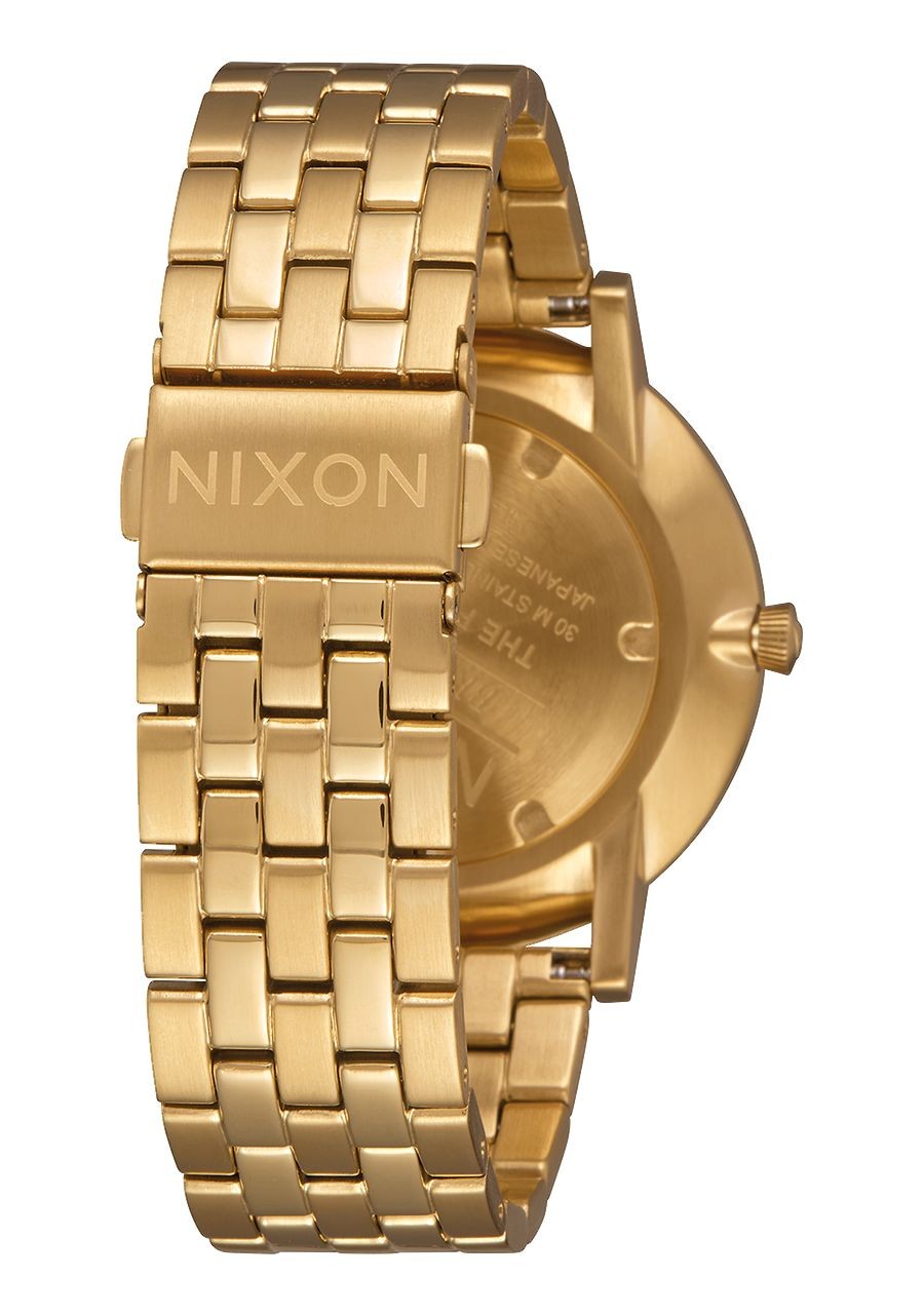 Nixon Porter , 40 Mm All Gold / White Sunray A1057-2443-00 - New Collection 2018