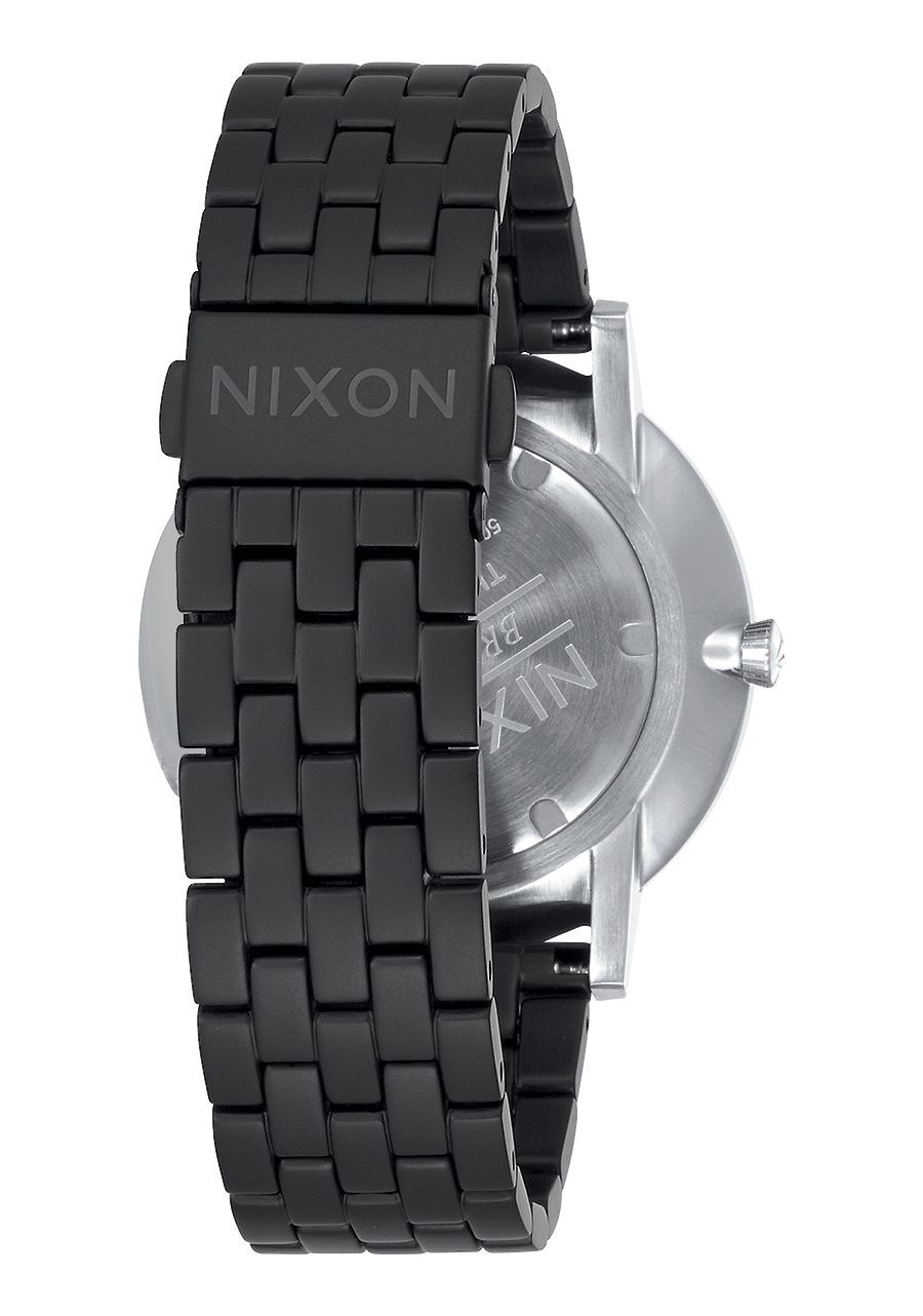 Nixon Porter , 40 Mm All Black / White A1057-756-00 - New Collection 2018