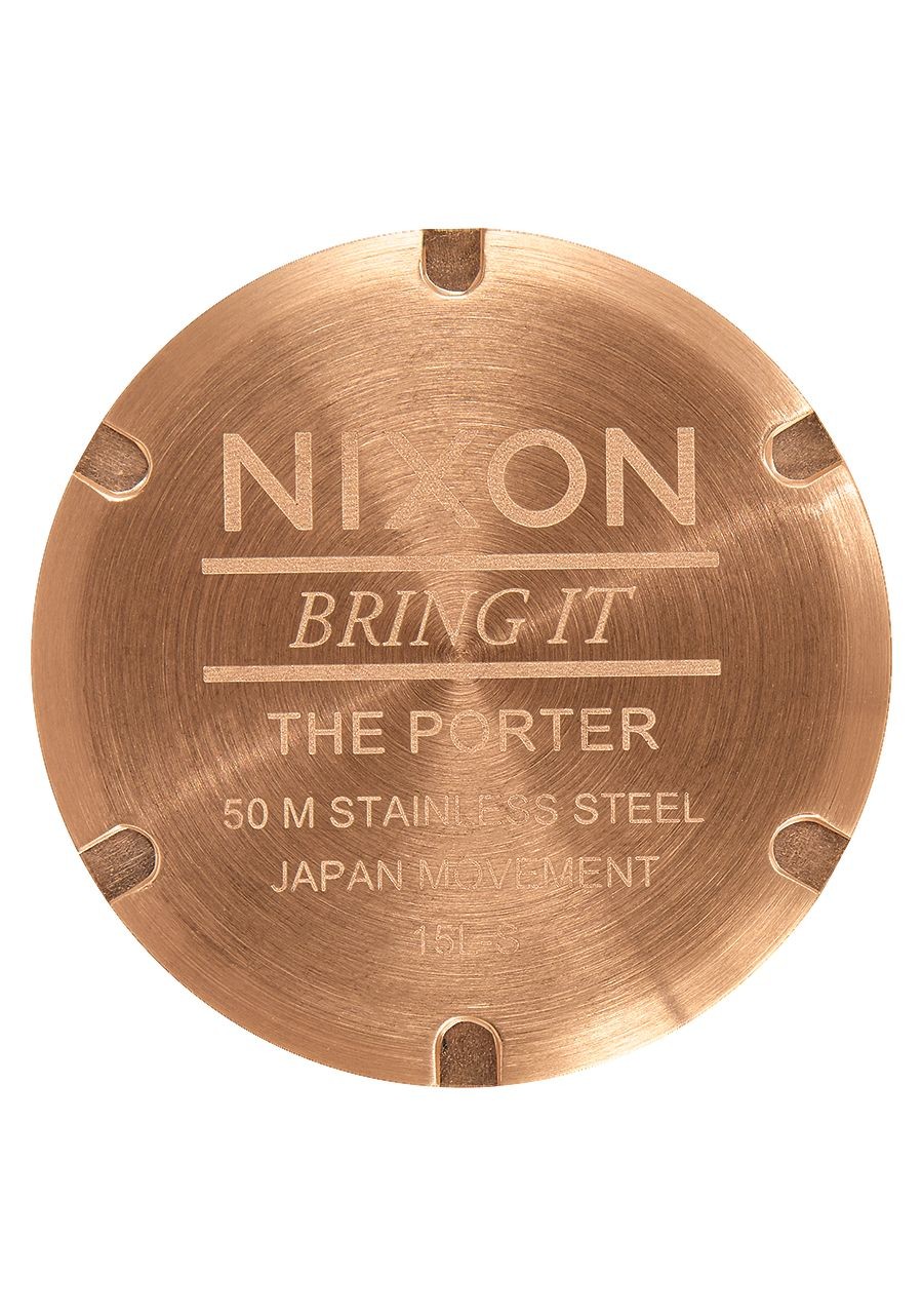 Nixon Porter , 40 Mm All Rose Gold A1057-897-00 - Nuova Collezione 2018