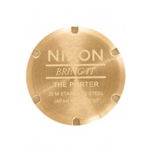 Nixon Porter , 40 Mm Gold / Camo Sunray A1057-2732-00 - Nuova Collezione 2018