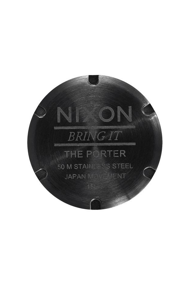 Nixon Porter , 40 Mm Black / Camo Sunray A1057-2734-00 - Nuova Collezione 2018