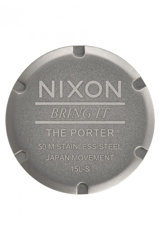 Porter Nylon , 40 Mm Gray / Taupe A1059-2440-00 - Nuova Collezione 2018