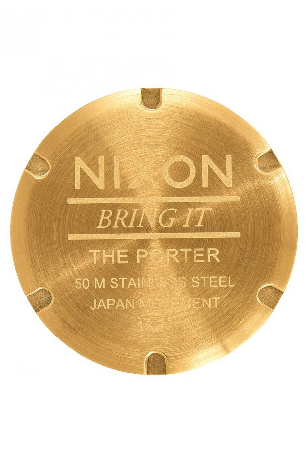 Porter Nylon , 40 Mm Gold / Black A1059-513-00 - Nuova Collezione 2018