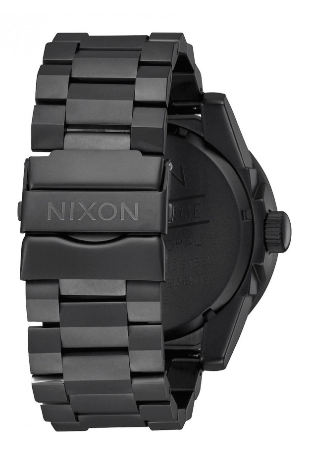 Nixon Corporal SS , 48 Mm All Black / Surplus A346-1032-00 New Collection 2018