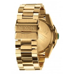 Nixon Corporal SS , 48 Mm Gold / Green Sunray A346-1919-00 - New Collection 2018