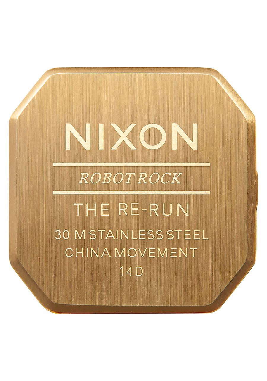 Nixon Re-Run Leather , 38 Mm Brown Croc A944-849-00 - Nuova Collezione 2018